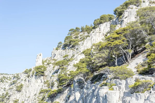 stock image Panoramic view of the Calanque of Cassis