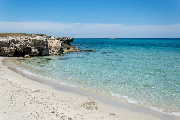 Litoral San Foca Melendugno Salento Itália — Fotografia de Stock