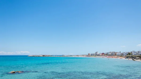 Seacoast San Foca Melendugno Salento Italy — Stock Photo, Image