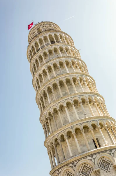 Piazza Dei Miracoli Med Katedralen Baptisteriet Och Det Lutande Tornet — Stockfoto