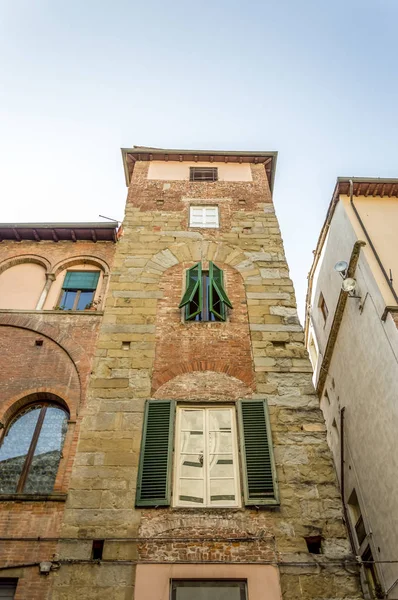 Centro Medieval Lucca Toscana Itália — Fotografia de Stock