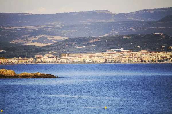 Seacoast Buurt Van Alghero Capo Caccia — Stockfoto