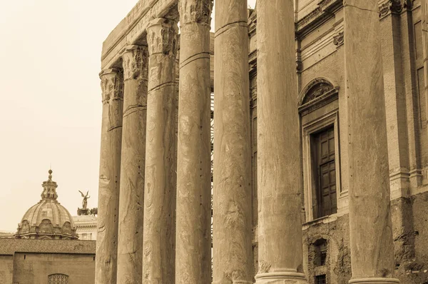 Bela Vista Centro Antigo Roma — Fotografia de Stock