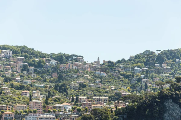Vacker Utsikt Camogli Ligurien — Stockfoto