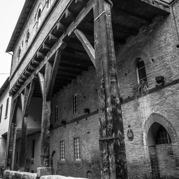 Bella Vista Nel Centro Medievale Bologna — Foto Stock