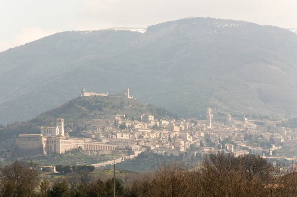 Borgo Medievale Assisi — Foto Stock
