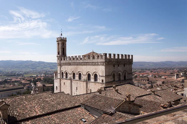 Pueblo Medieval Gubbio — Foto de Stock