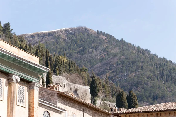 Pueblo Medieval Gubbio — Foto de Stock