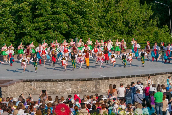 Kiev Ukraine Juli 2016 Ukraina School Dance Ensemble Girls Boys — Stockfoto