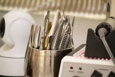 Moda profesyonel salonların araçları.