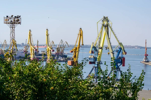 Rusia Moderno Puerto Marítimo Comercial — Foto de Stock