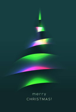 Noel ağacıyla Noel arkaplanı.