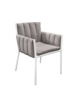 Beyaz bir arka plan üzerinde Bahçe sandalye