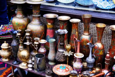 Oriental, Turkish, Azerbaycan, vintage, silver, seramik demir kaplar. Eski mutfak gereçleri, çaydanlıklar, kahve türkleri semaverler tabak kapları.