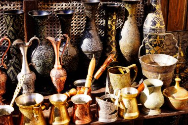 Oriental, Turkish, Azerbaycan, vintage, silver, seramik demir kaplar. Eski mutfak gereçleri, çaydanlıklar, kahve türkleri semaverler tabak kapları.