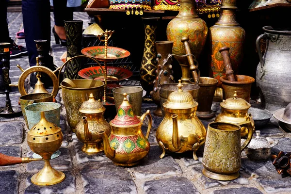 Oriental,Turkish,Azerbaijani ,vintage,silver, ceramic iron dishes for sale . Old kitchenware trays, teapots, coffee turks samovars pans plates cups