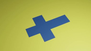 Küp ağı gibi. 3D animasyon. Platonik katılar.