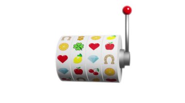 Slot makinesinin tekerlekleri 