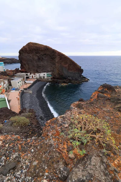 Strand Van Los Roques Fasnia Tenerife Canarische Eilanden Spanje — Stockfoto