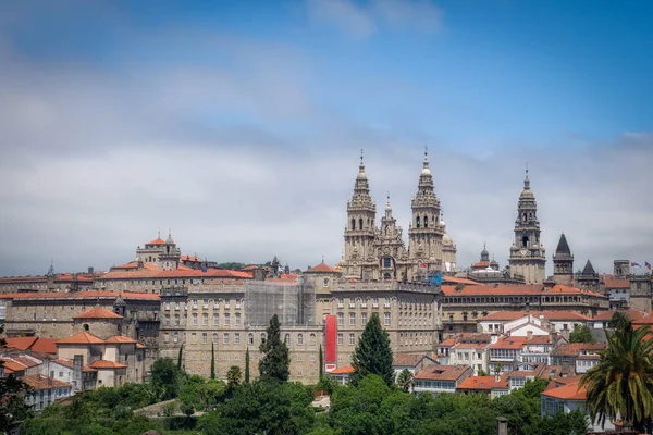 Kathedrale Von Santa Ana Compostela — Stockfoto