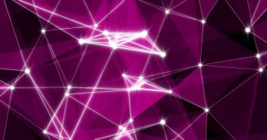 Üçgenler, noktalar ve çizgiler yüzeysel bir alan derinliği ile sığ bir alan derinliği arasında bağlantı kurar..