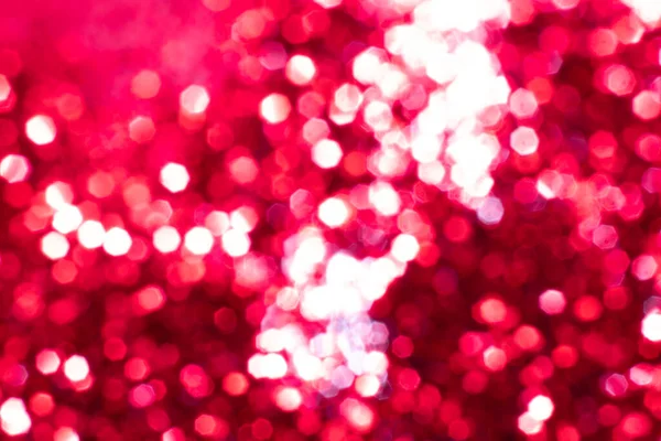 Червоний Блиск Святкового Фону Боке Вогні Концепція Святкування Нового Року — стокове фото