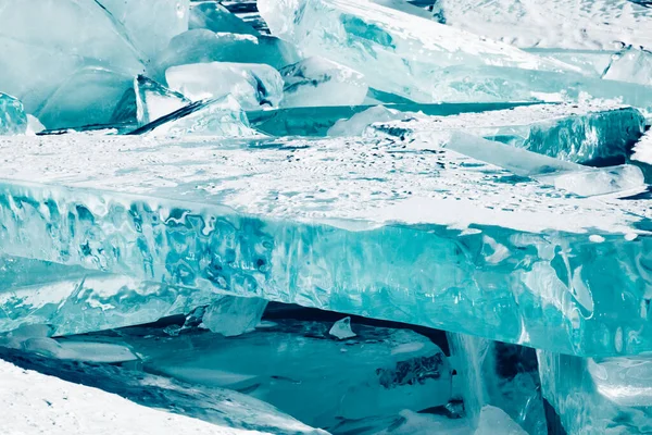 Schmelzendes Eis Arktischer Winterhintergrund Wintereis Der Küste — Stockfoto