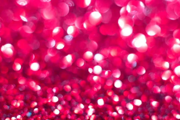 Fond Rouge Paillettes Festives Avec Des Lumières Bokeh Concept Célébration — Photo