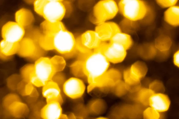 Golden Glitter Sfondo Festivo Con Luci Bokeh Concetto Festa Capodanno — Foto Stock