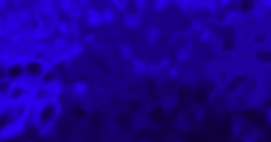 Mavi Lav ipeği arka planı. Cazibeli saten dokusu 3D görüntüleme döngüsü 4k. Sihirli Mutlu yıllar animasyonu.