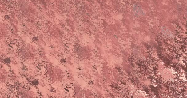 Fondo de lámina de oro rosa. Lazo de renderizado 3D de textura dorada 4k — Vídeos de Stock