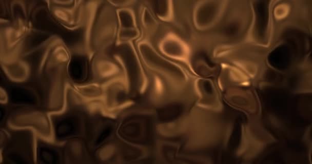 Fond de chocolat chaud liquide. Texture chocolat noir fondue 3D rendu boucle 4k. Glamour soie lave texture animation.