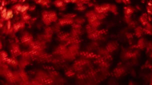 Résumé rouge fond brûlant Vidéo Full HD au ralenti. Brûlure de texture flamboyante dans l'obscurité.