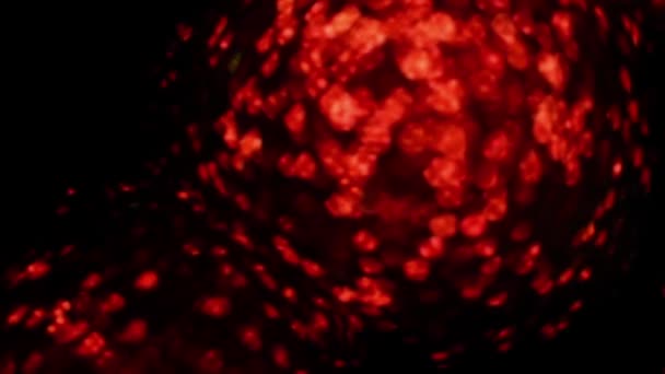 Résumé rouge fond brûlant Vidéo Full HD au ralenti. Brûlure de texture flamboyante dans l'obscurité.