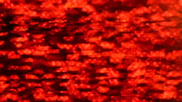 Abstract Red Burning Background Full Video Slow Motion Blazing Texture — Stock Video