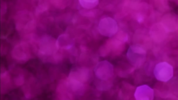 Violet Mutlu Noeller Sihirli Gece Lambaları Arka Planı Göz Kamaştırıcı — Stok video
