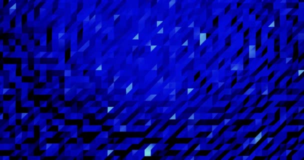 Abstrakcyjny Geometryczny Wzór Mozaika Metall Tło Dla Prezentacji Biznesowej Wielokątna — Wideo stockowe