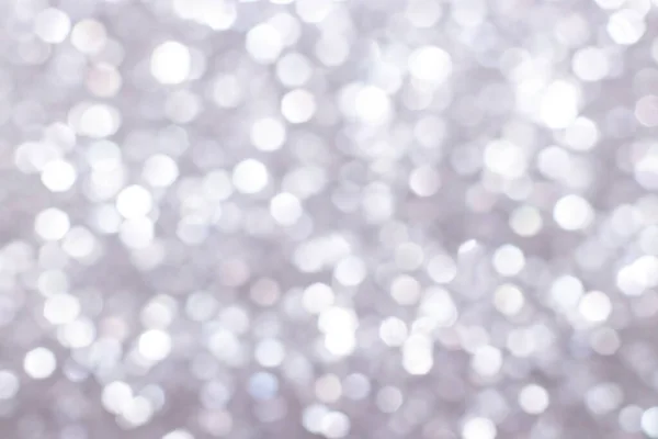 Argent Paillettes Fond Festif Avec Des Lumières Bokeh Concept Célébration — Photo