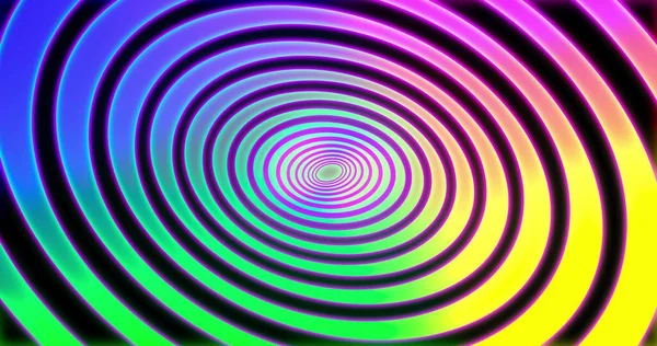 Абстрактный Спиральный Психоделический Фон Тоннеля Анимация Дизайн Будущего Виртуальной Реальности — стоковое фото
