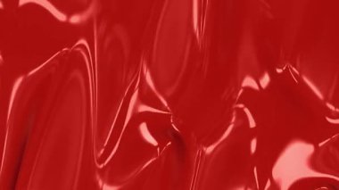 Derin Kırmızı Madde Sergilenen İnce Yansımalar ve Yumuşak Eğriler 'in büyüleyici parlak dokusu, Işığın Güzelliğini Işığın Parlak Yüzeyle Etkileşimi