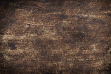 Eski ahşap kahverengi paneller kullanılan 