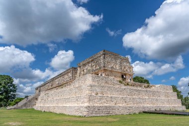 Ünlü Maya tapınak uxmal, yucatan, Meksika