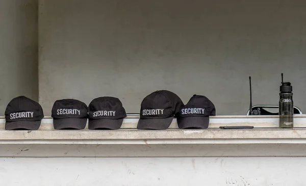 Security caps in a row