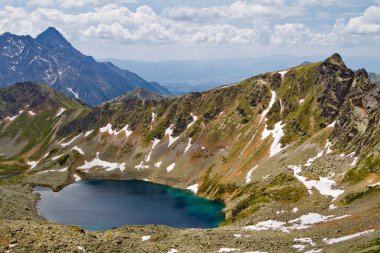 Dağ manzarası, Tatra Milli Parkı, Polonya. Yüksek Tatras, Karpat mountainsmountains