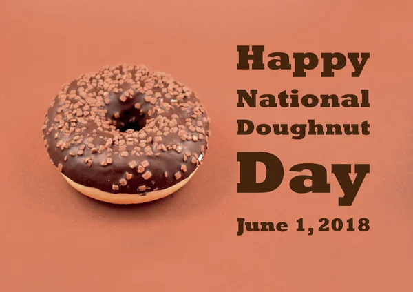 Dia Nacional do Donut foto — Fotografia de Stock