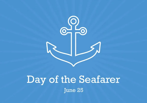 День моряка вектор — стоковий вектор