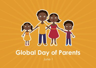 Küresel Veliler Günü vektörü