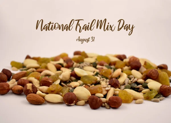 National Trail Mix Day illustration