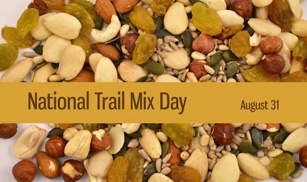National Trail Mix Day illustration