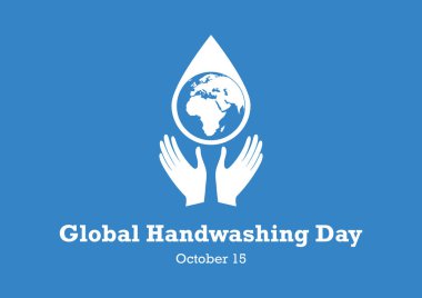Küresel El Yıkama Günü vektörü